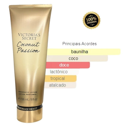 Creme Hidratante Corporal Coconut Passion Victoria Secrets Original.