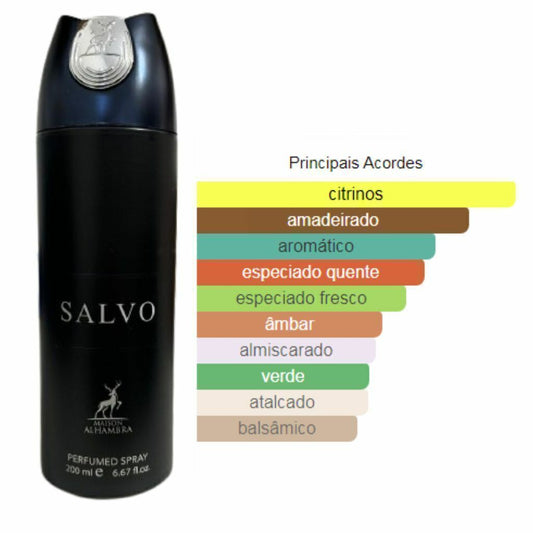 Spray Árabe Salvo Maison Alhambra Masculino 200ml