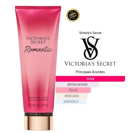 Creme Hidratante Corporal Feminino Victoria's Secret Romantic Original.
