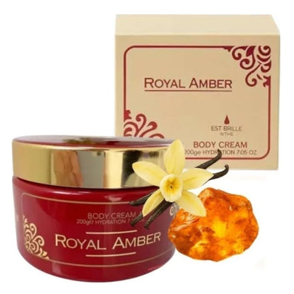 Pasta Creme Perfumada Royal Amber Isabelle La Belle Fragrâncias Luxo 200ml