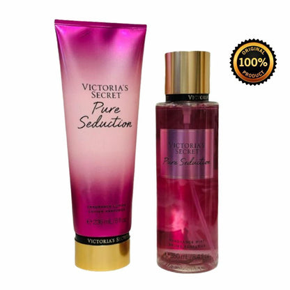 Kit Body Splash e Hidratante Corporal Victoria's Secret Pure Seduction