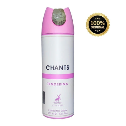 Perfume Árabe em Spray Feminino Chants Tenderina 200ml - Maison Alhambra
