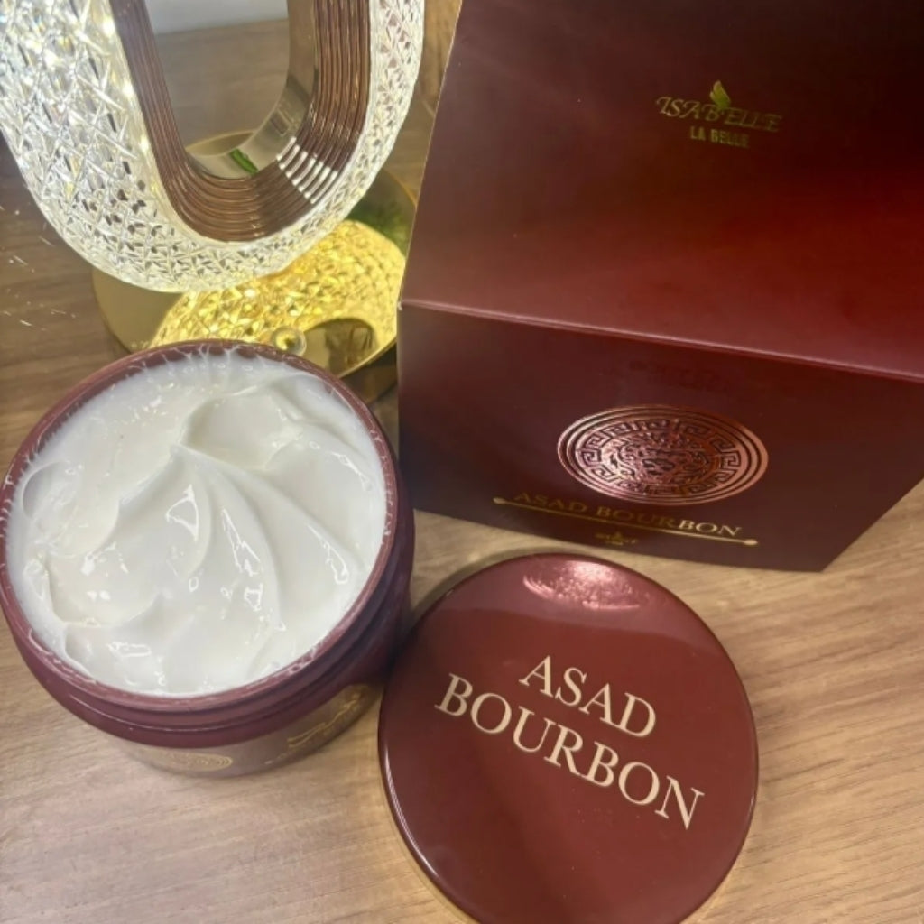Pasta Creme Perfumado Asad Bourbon Isabelle La Belle Fragrâncias Luxo 200ml