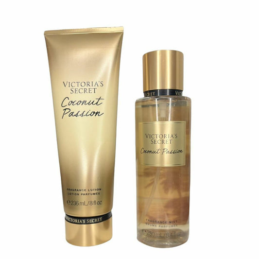 Kit Body Splash e Hidratante Corporal Victoria's Secret Coconut Passion
