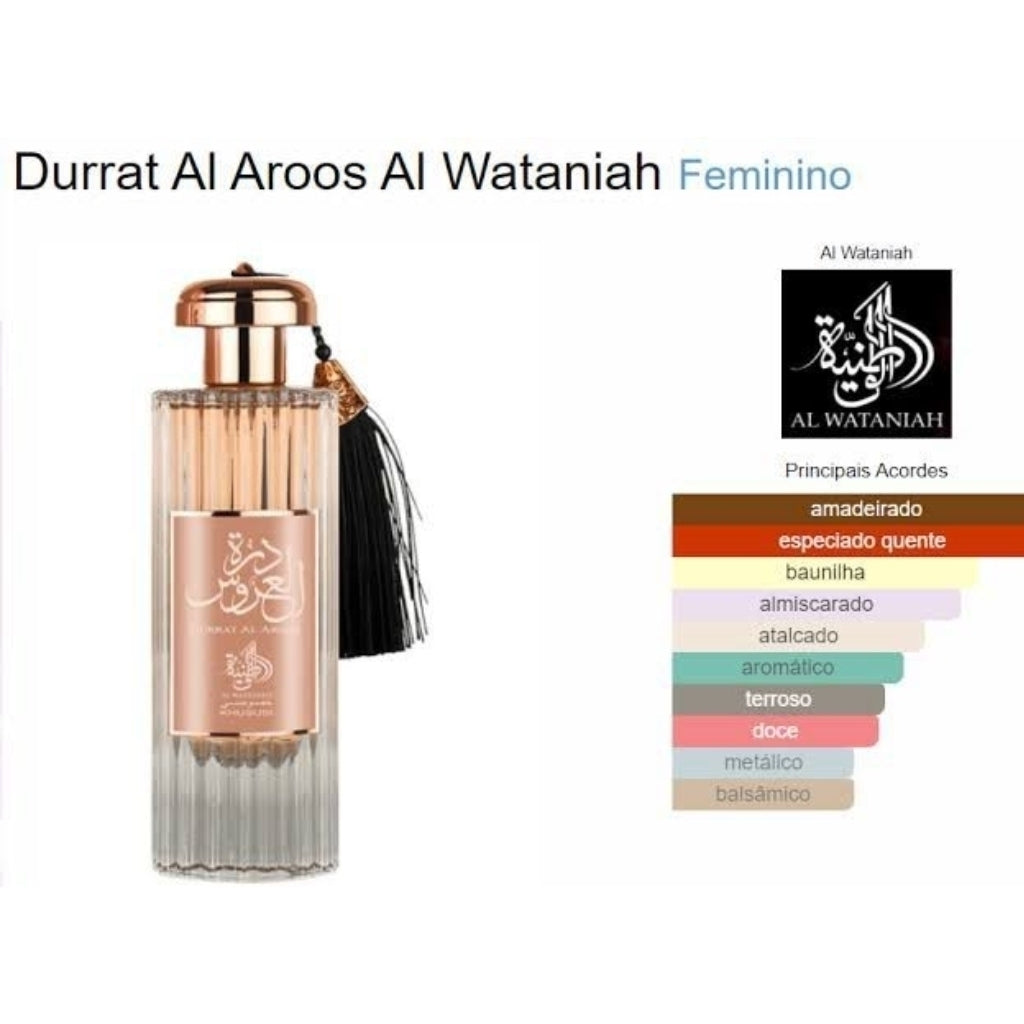 Perfume Árabe Durrat Al Aroos de 100ml