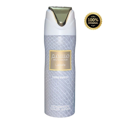 Perfume Árabe em Spray Feminino Mussamã White 200ml - Lattafa