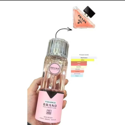Body Splash 250ml Brand Collection – Fragrâncias Importadas Femininas | Perfume Leve e Refrescante para o Dia a Dia