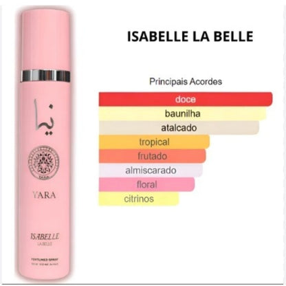 Body Splash Isabelle La Belle Yara 300ml