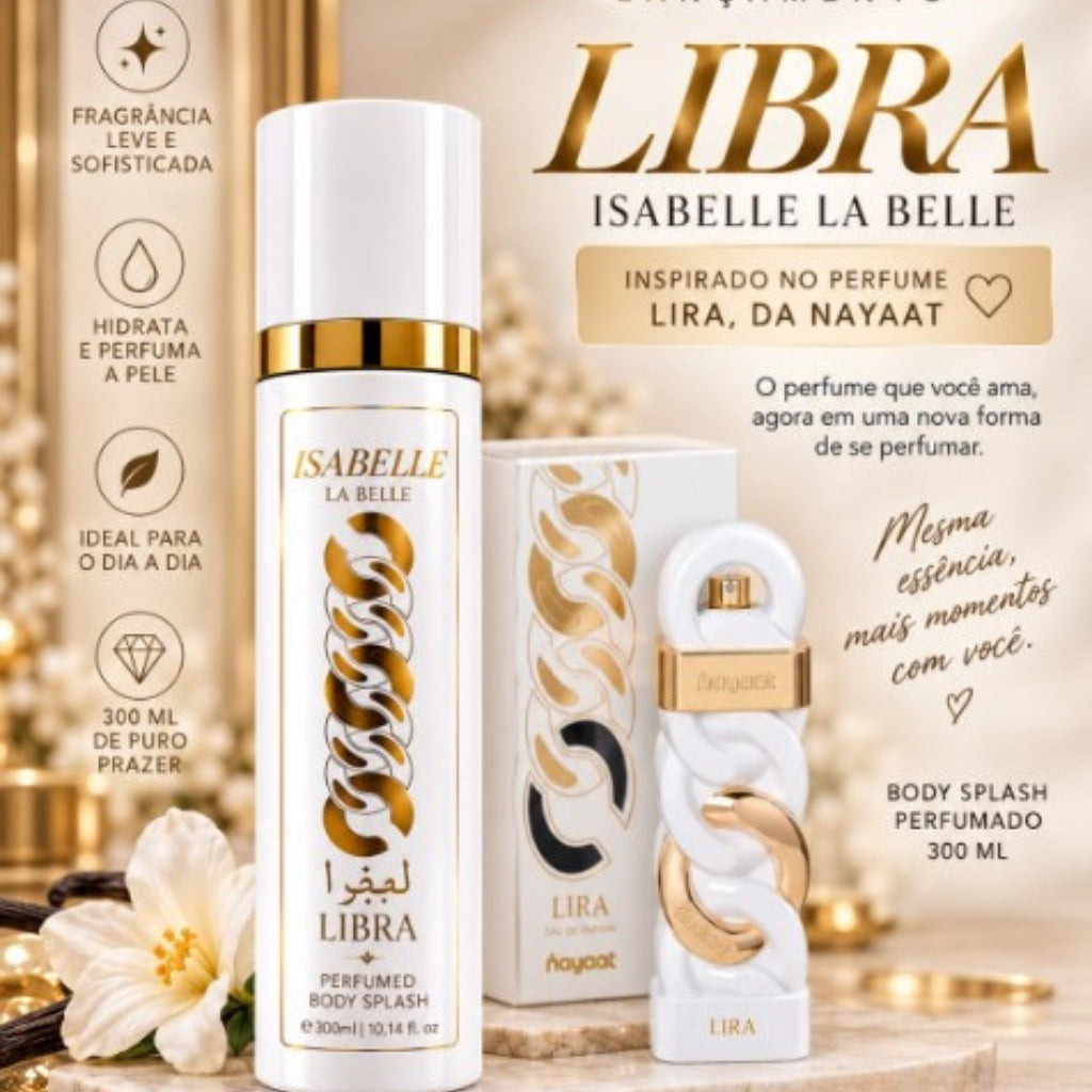 Body Splash Isabelle La Belle  Libra 300ml