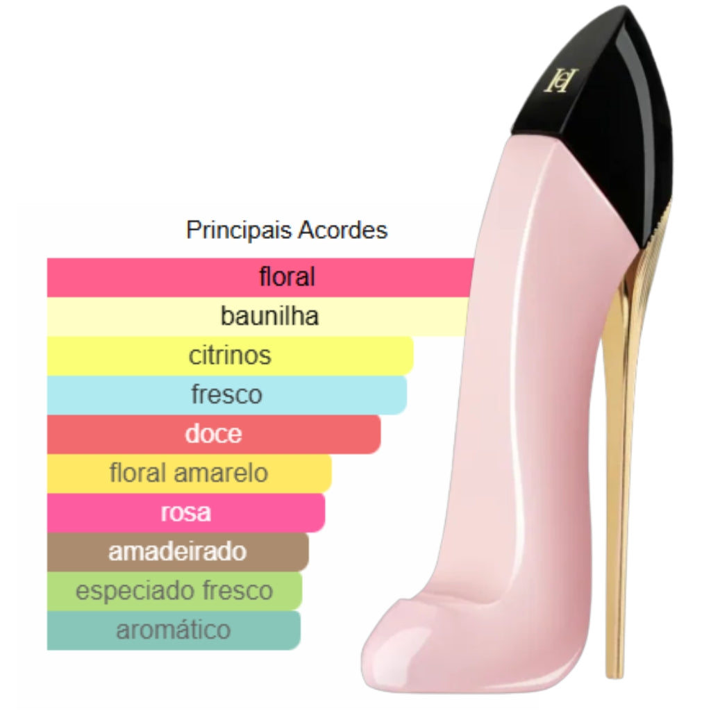 Decant Good Girl Blush Carolina Herrera Original 5ml e 10ml Perfume Feminino Floral Doce