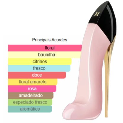 Decant Good Girl Blush Carolina Herrera Original 5ml e 10ml Perfume Feminino Floral Doce