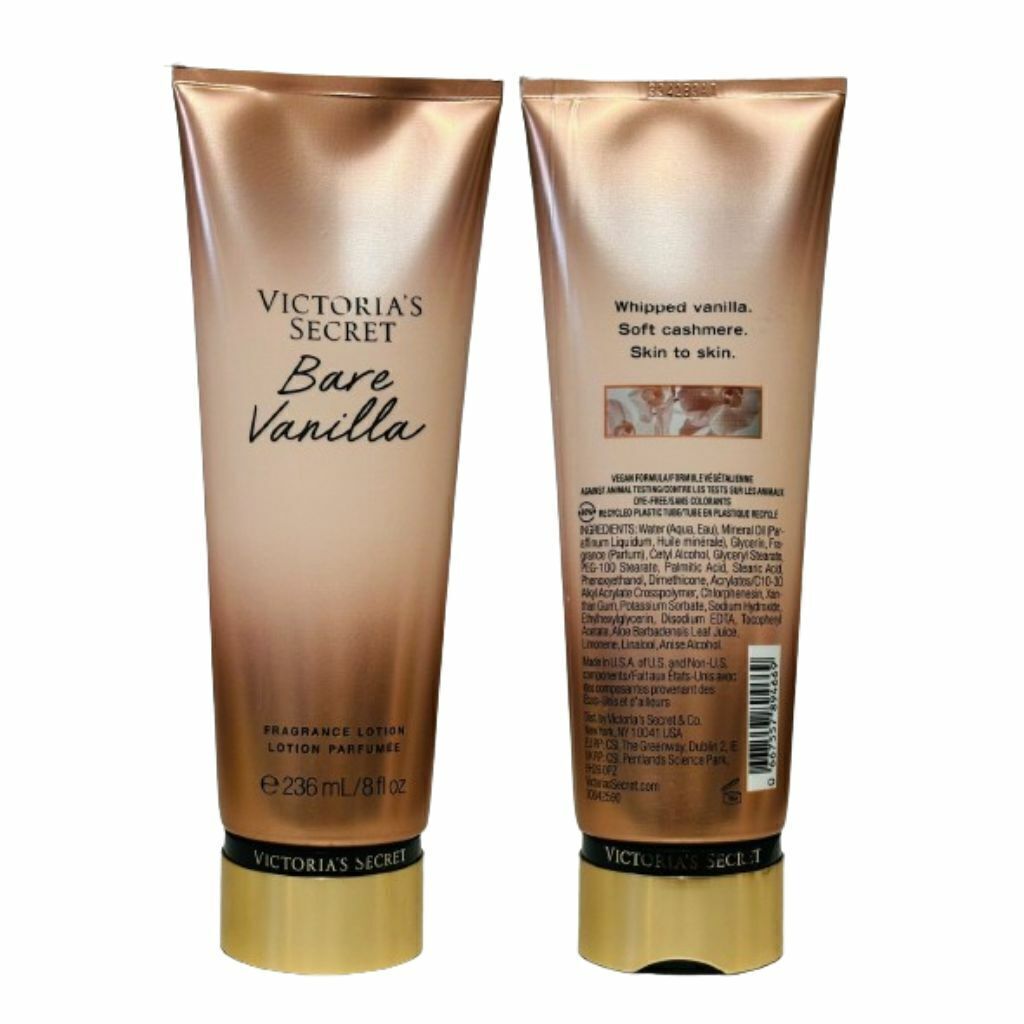 Creme Hidratante Corporal Feminino Victoria Secrets Bare Vanilla Original 236ml