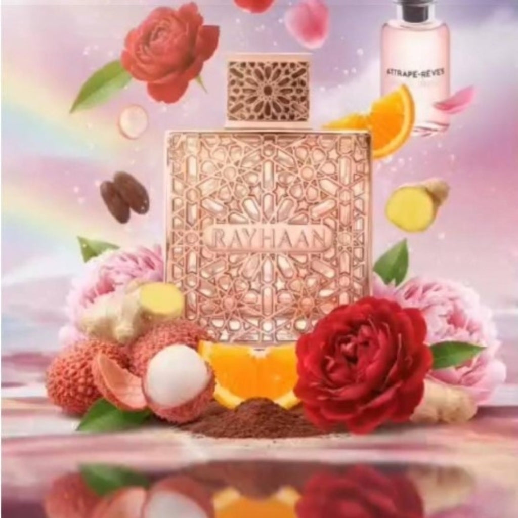 Perfume Árabe Feminino Rayhaan Divine – Eau de Parfum 100ml