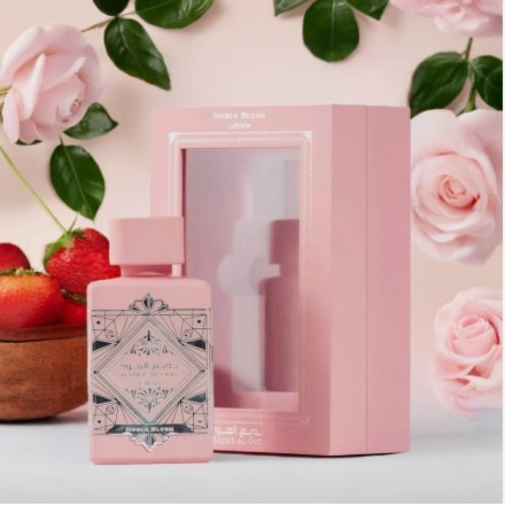 Perfume Árabe Feminino Noble Blush de Lattafa 100ml- Original Lacrado