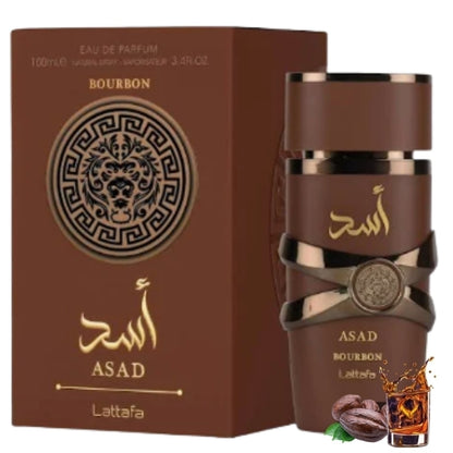 Perfume Asad Bourbon de Lattafa de 100ml