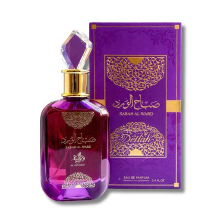 🔥 Perfume Árabe Sabah Delila Al Wataniah 100ml Eau de Parfum Feminino Floral Doce Elegante Alta Fixação