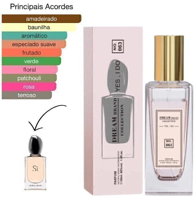 Perfume Dream Brand Collection Tubetes 30 Ml- Opções
