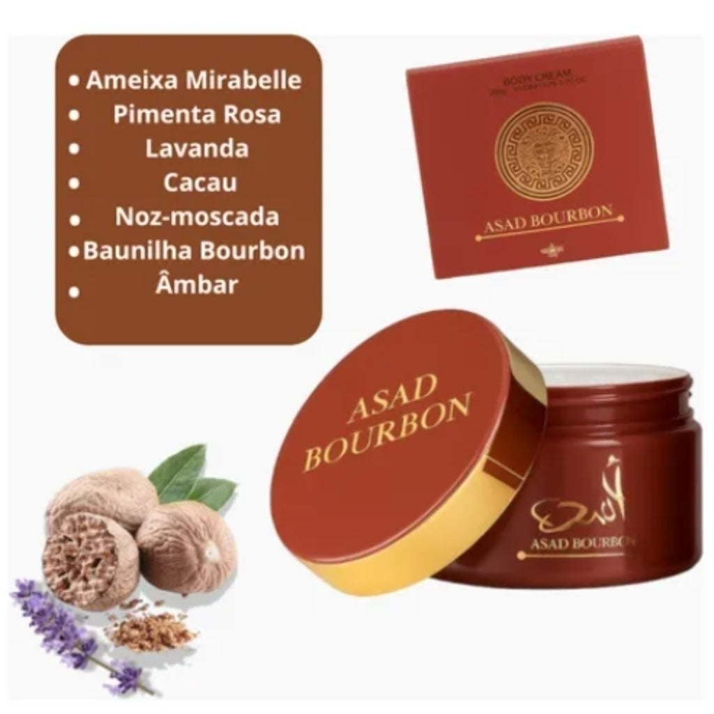 Pasta Creme Corporal Perfumado Isabelle La Belle | Fragrâncias Importadas: Asad Bourbon