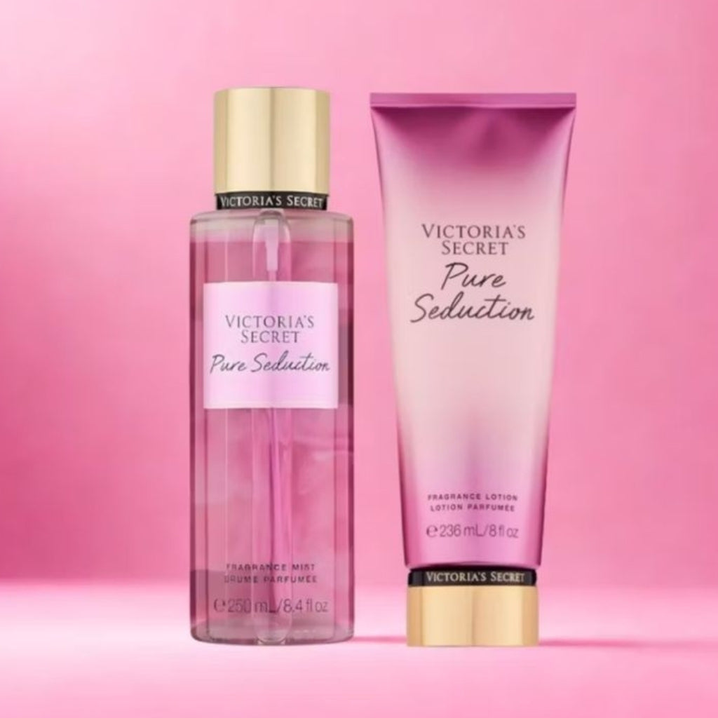 Kit Body Splash e Hidratante Corporal Victoria's Secret Pure Seduction
