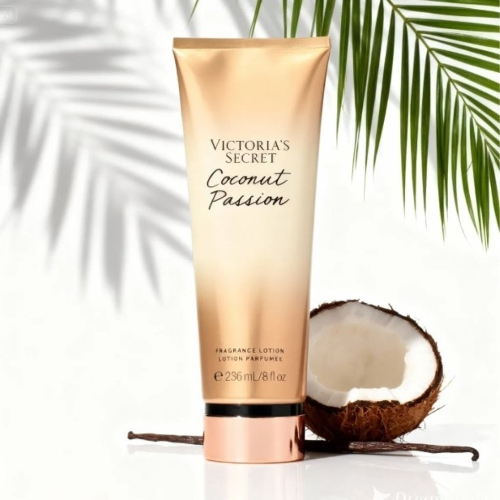 Kit Body Splash e Hidratante Corporal Victoria's Secret Coconut Passion