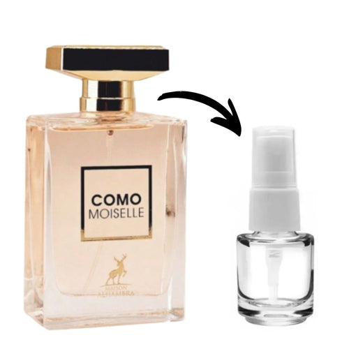 Decant do Perfume Como Moiselle – 5ml ou 10ml | Maison Alhambra