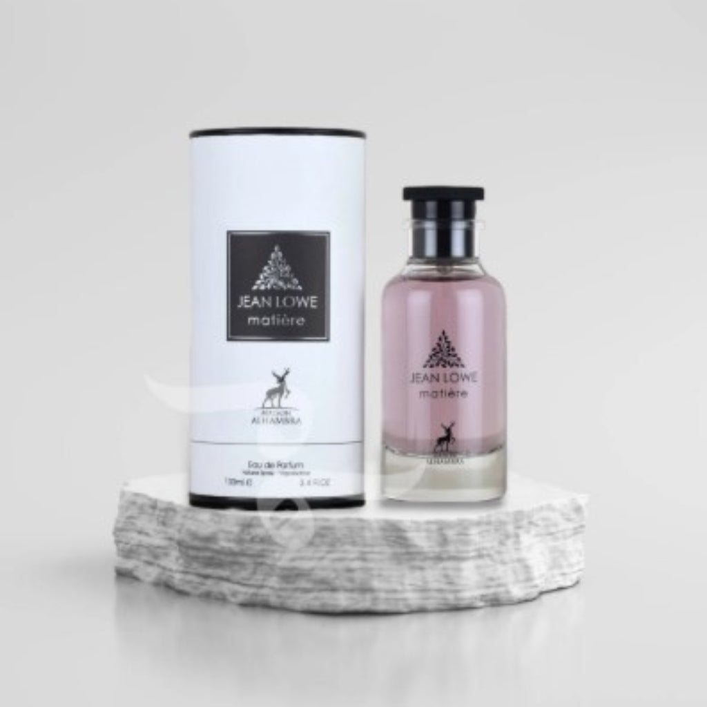 Decant Jean Lowe Matière Maison Alhambra 5ml e 10ml Perfume Floral Amadeirado Intenso
