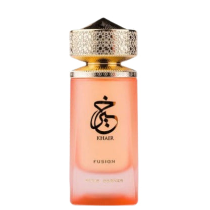 Perfume Árabe Feminino Khair Fusion Paris Corner Doce Frutado Sofisticado Alta Fixação