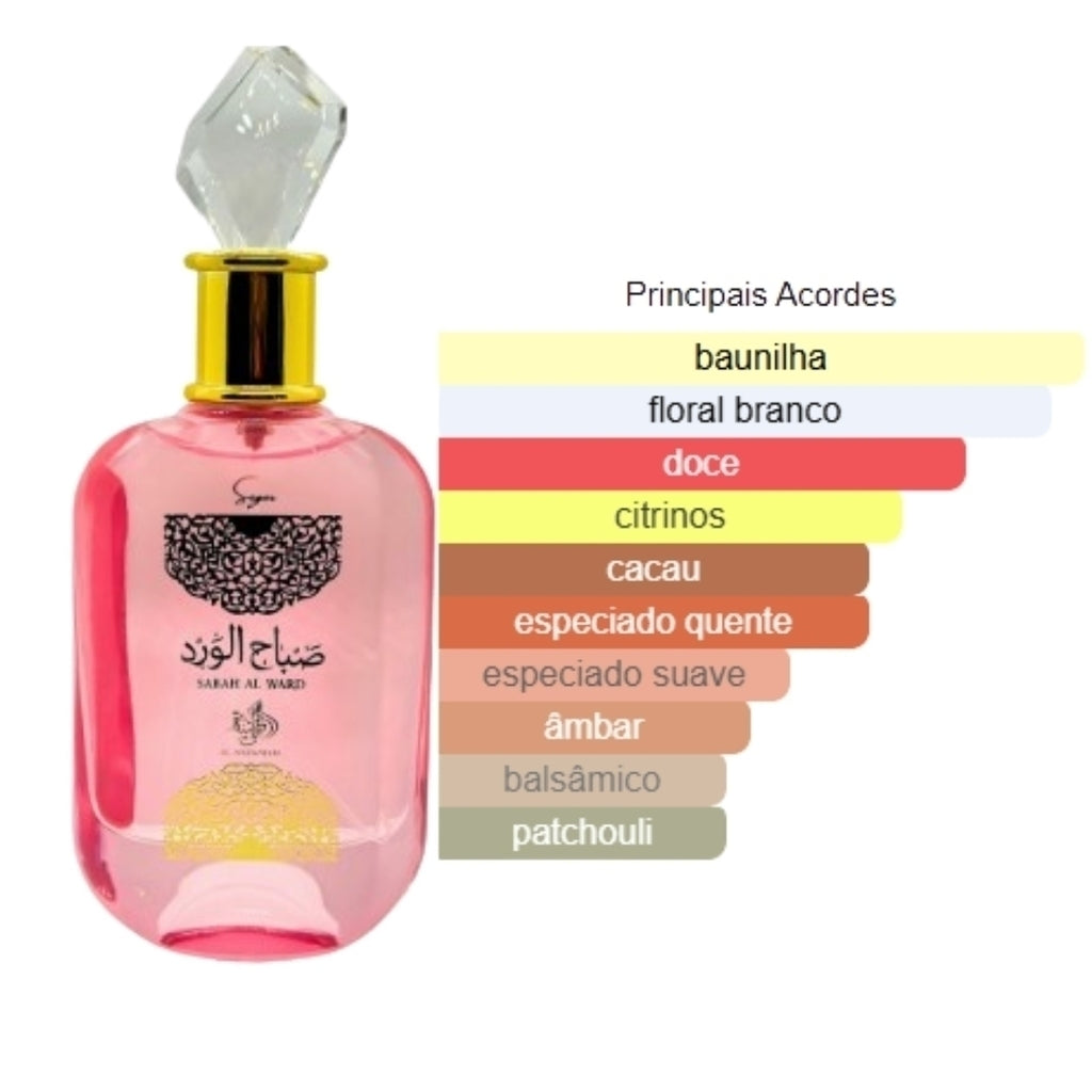 Perfume Árabe Sabah Sugar de Al wataniah 100ml Original Lacrado
