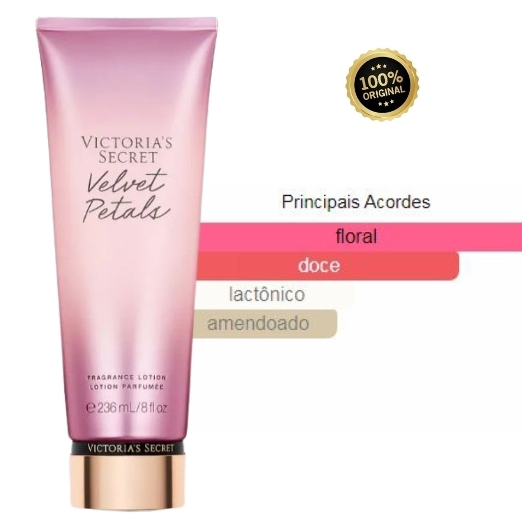 Creme Hidratante Corporal Feminino Victoria Secrets Velvet Petals Original.