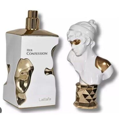 Perfume Árabe Feminino Her Confession 100ml – Alta Fixação e Longa Duração Original