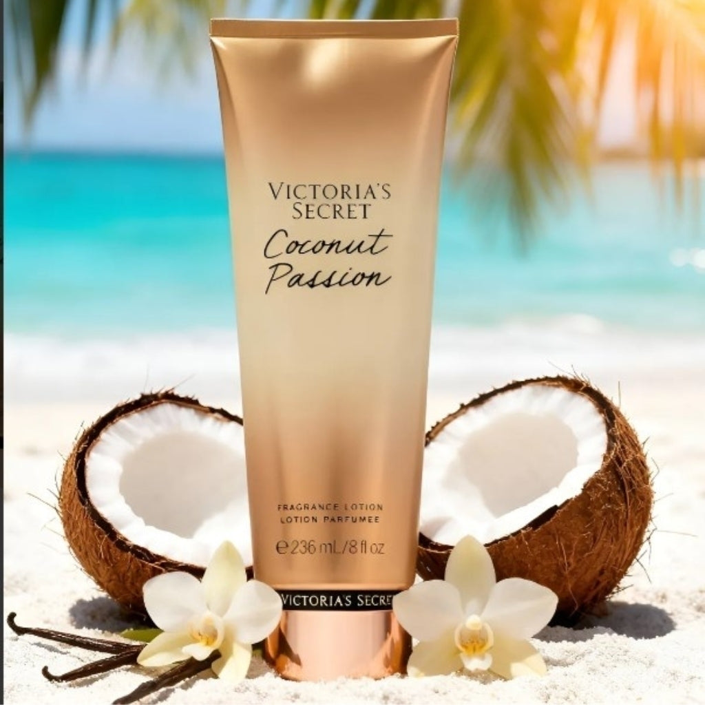 Kit Body Splash e Hidratante Corporal Victoria's Secret Coconut Passion