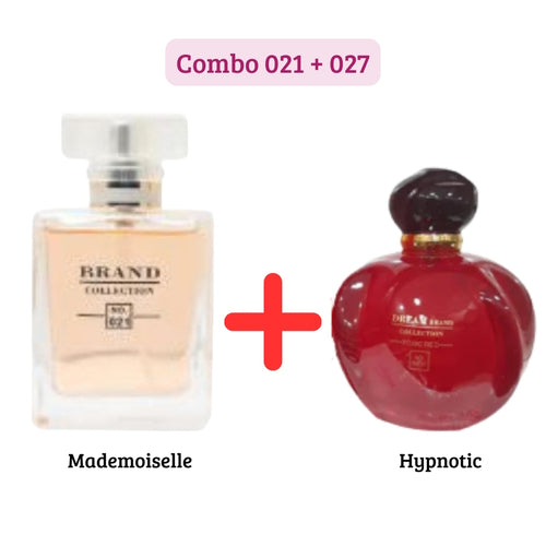 kit 2 nPerfumes Feminios Brand Collection 25ml -021 + 027