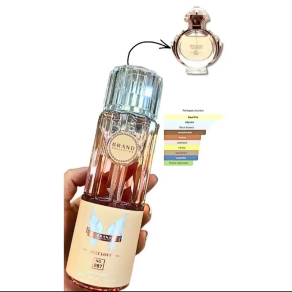 Body Splash 250ml Brand Collection – Fragrâncias Importadas Femininas | Perfume Leve e Refrescante para o Dia a Dia