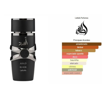 PERFUME ÁRABE MASCULINO ASAD ELIXIR LATTIFA - A EVOLUÇÃO DEFINITIVA DO PERFUME MASCULINO!