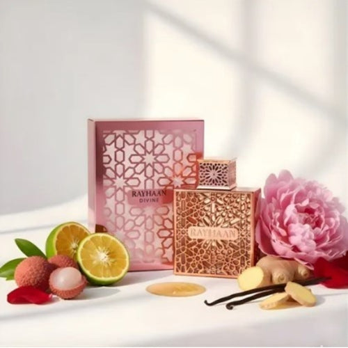 Perfume Árabe Feminino Rayhaan Divine – Eau de Parfum 100ml