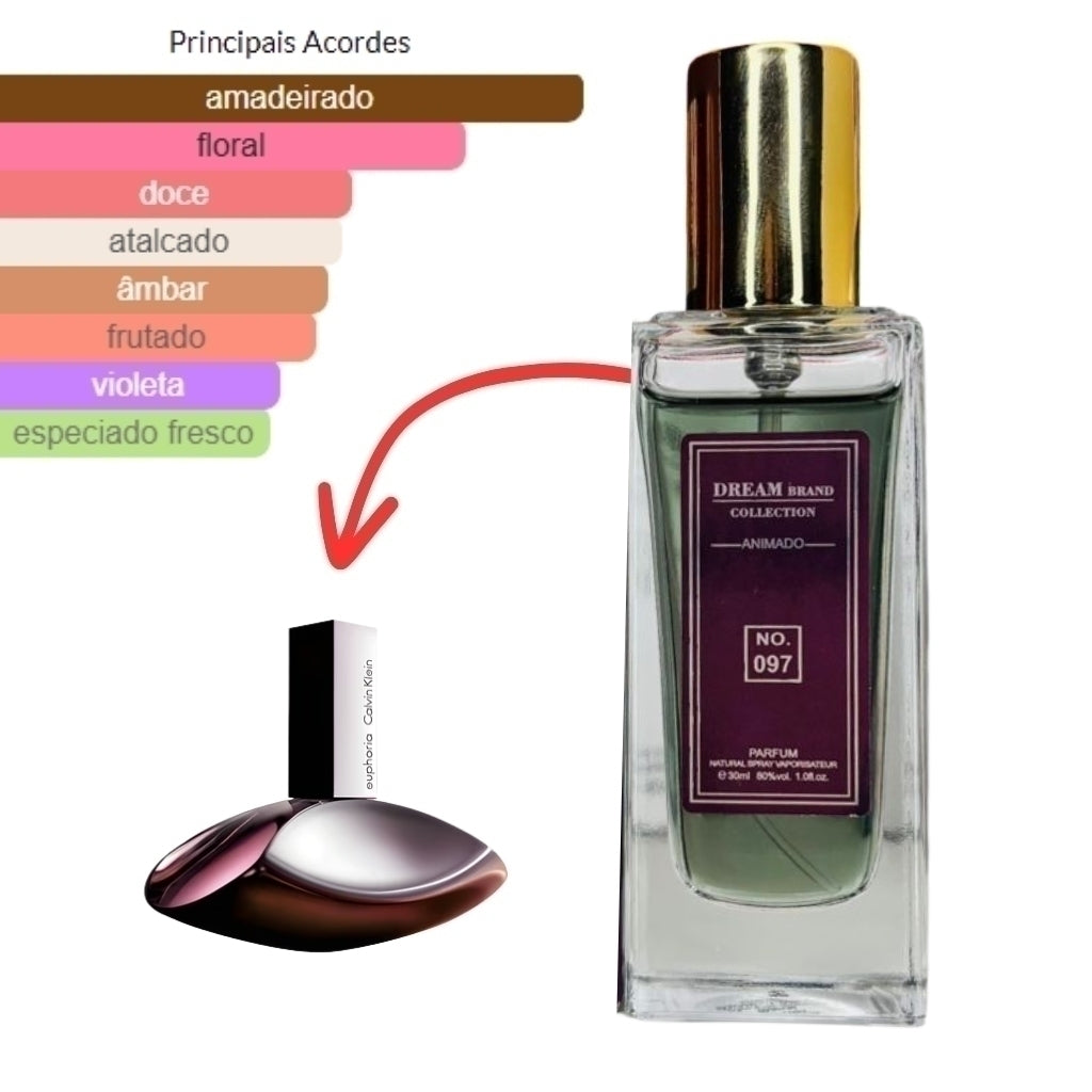 Perfume Dream Brand Collection Tubetes 30 Ml- Opções