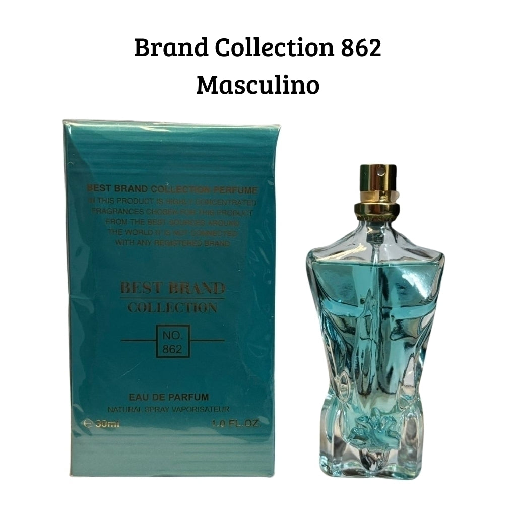 Perfume Brand Collection 862 – Masculino, Fresco e Irresistivelmente Sedutor