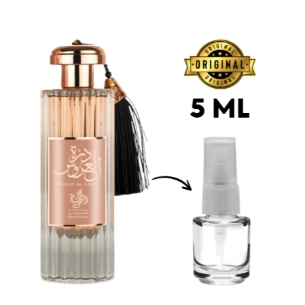 Decant Perfume Árabe Durrat Al Aroos – 5ml ou 10ml