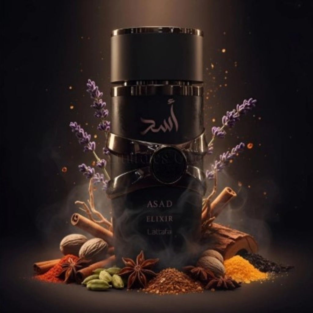 PERFUME ÁRABE MASCULINO ASAD ELIXIR LATTIFA - A EVOLUÇÃO DEFINITIVA DO PERFUME MASCULINO!