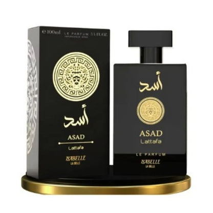 Perfume Isabelle La Belle 100ml – Árabe, Importado, Alta Fixação, Luxo | Asad, Fakhar, Royal Amber, Bourbon