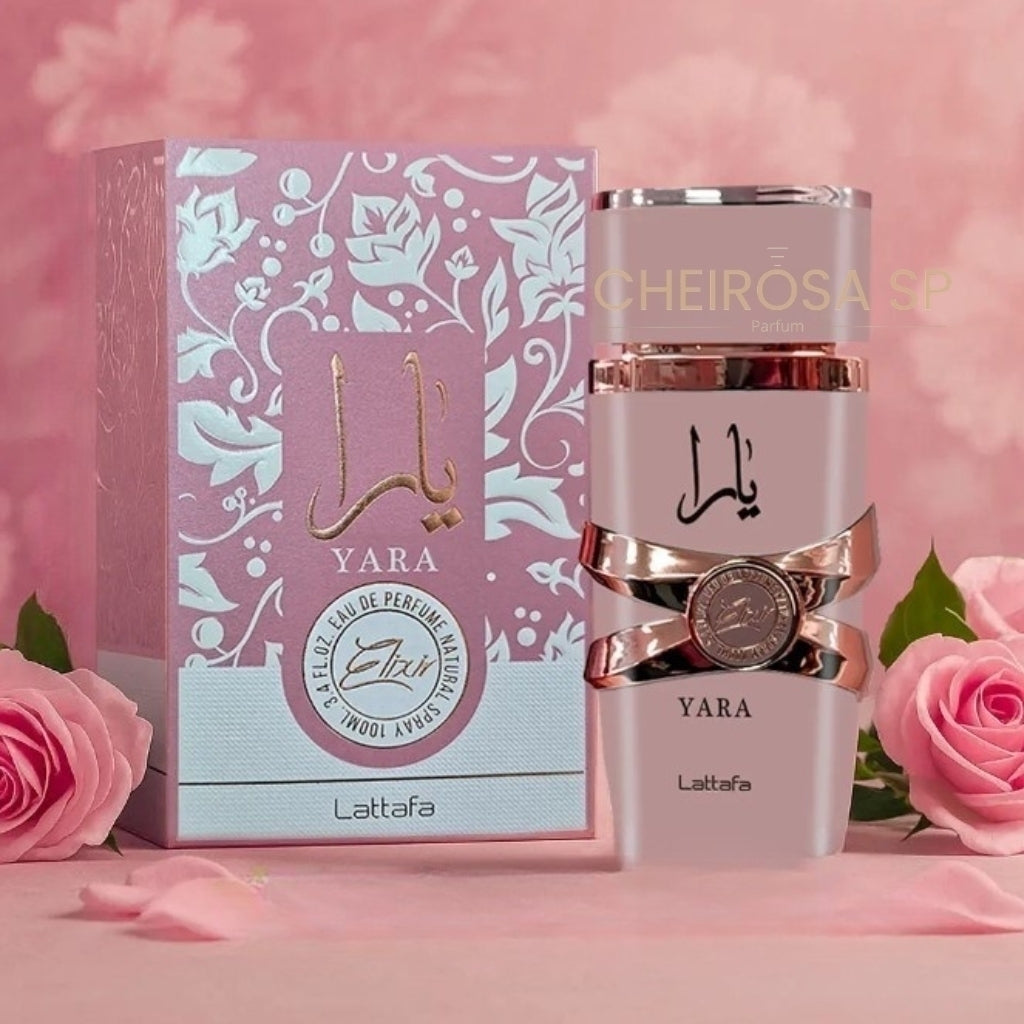 Perfume Árabe Yara Elixir de Lattafa - 100ml Original Lacrado