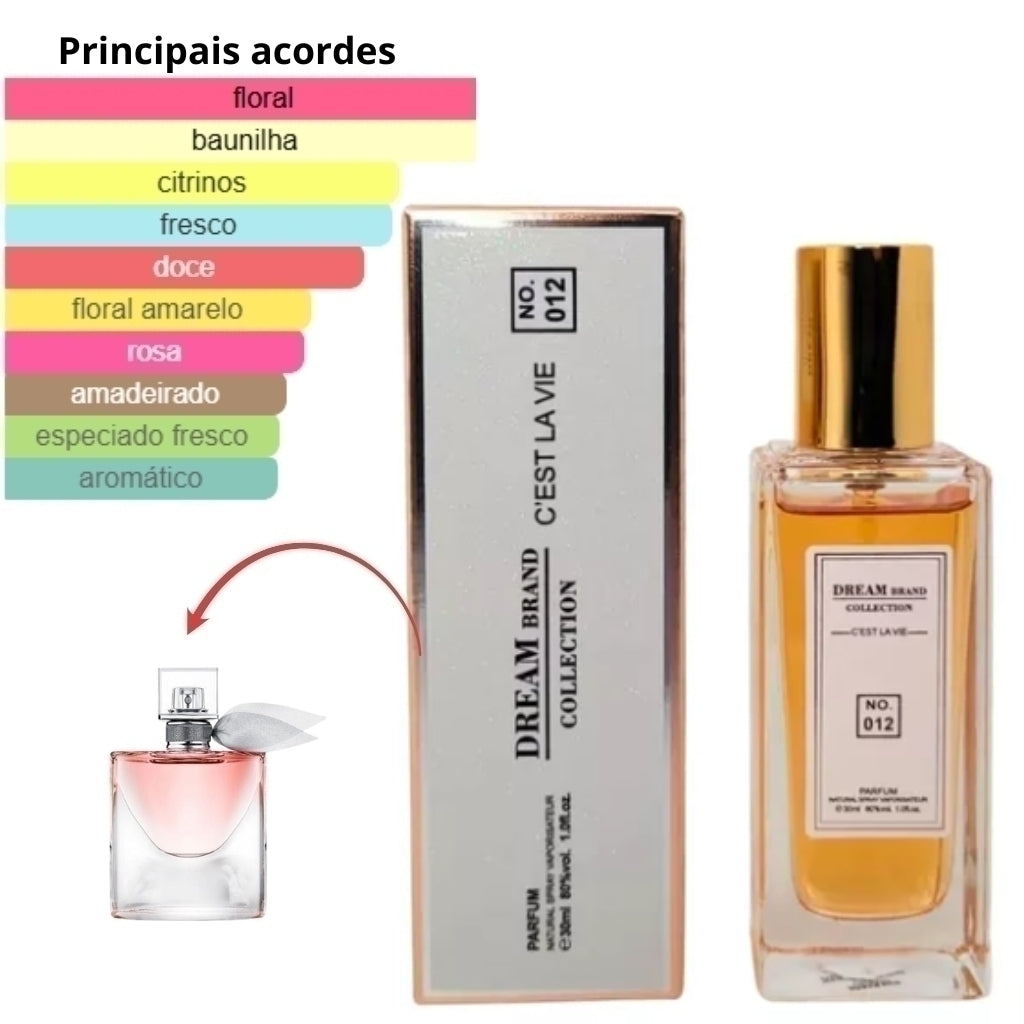Perfume Dream Brand Collection Tubetes 30 Ml- Opções