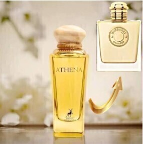 Perfume Feminino Athena 100ml – Inspirado no Burberry Goddess, Alta Fixação e Luxo