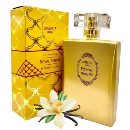 Perfume Isabelle La Belle 100ml – Árabe, Importado, Alta Fixação, Luxo | Asad, Fakhar, Royal Amber, Bourbon