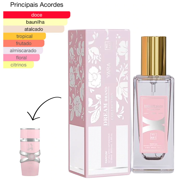 Perfume Dream Brand Collection Tubetes 30 Ml- Opções