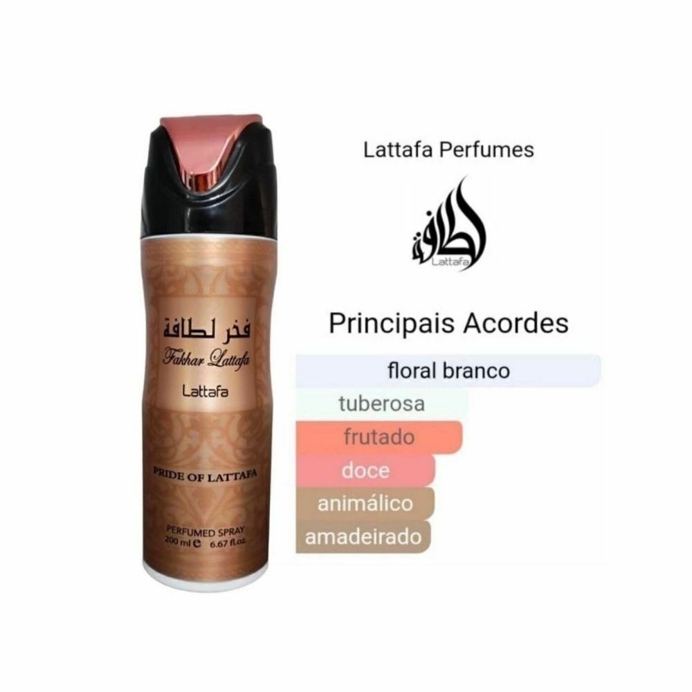 Spray Árabe Fakhar Rosê Lattafa 200ml