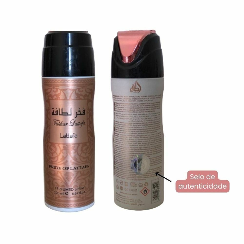 Spray Árabe Fakhar Rosê Lattafa 200ml