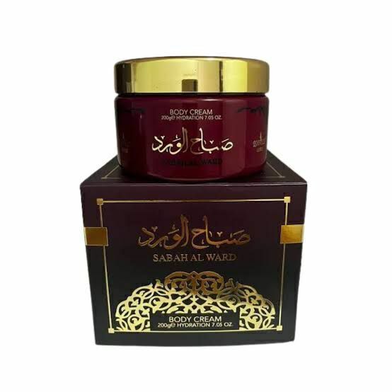 Pasta Creme Perfumado Sabah Al Ward Isabelle La Belle Fragrâncias Luxo 200ml