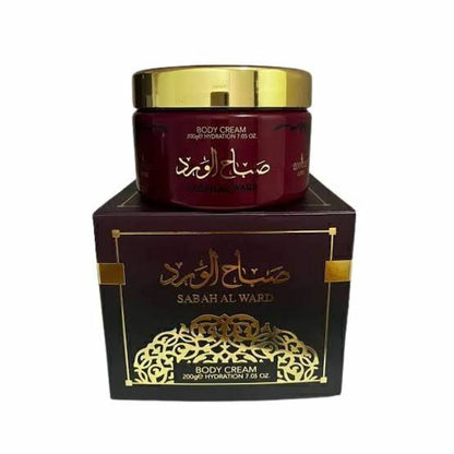 Pasta Creme Perfumado Sabah Al Ward Isabelle La Belle Fragrâncias Luxo 200ml