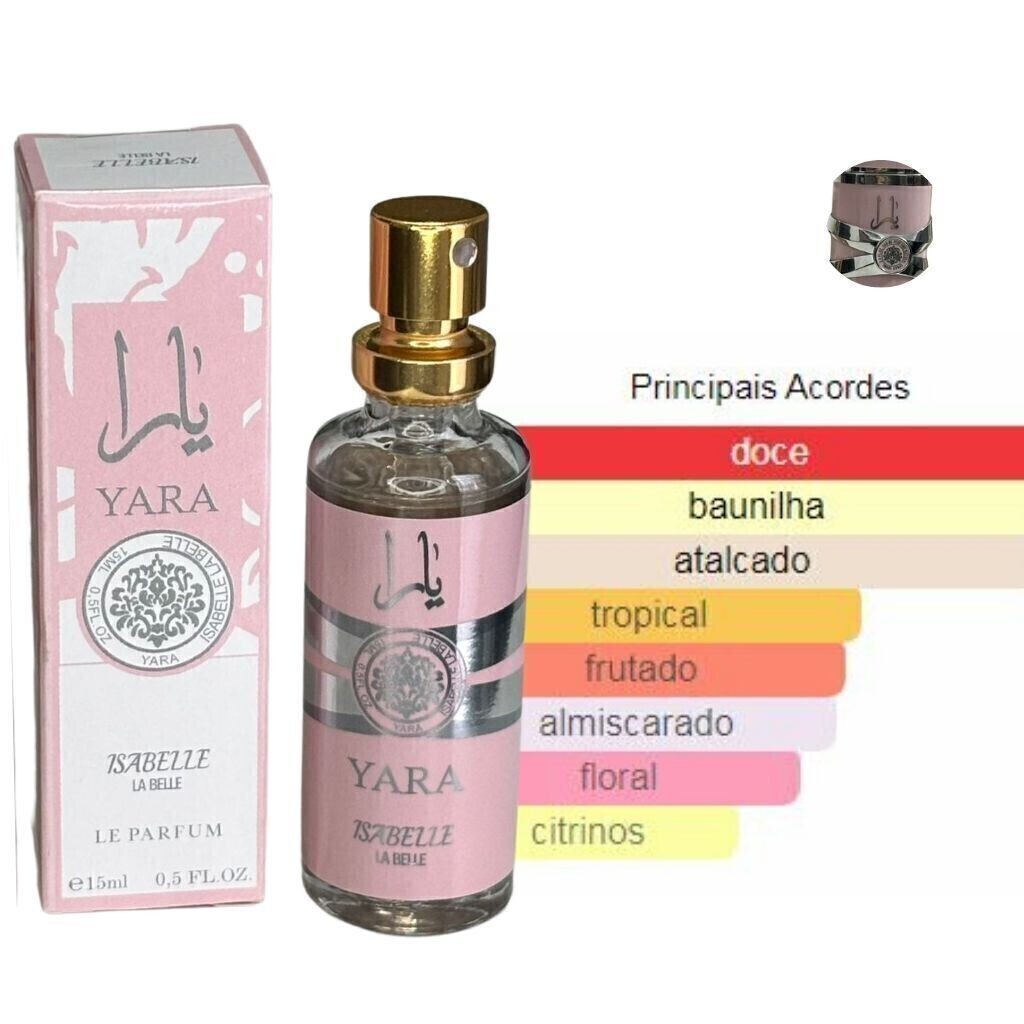 Perfumes Árabes Femininos e Masculinos Yara, Asad, Sabah, Longa Duração/ Fixação Perfume importado